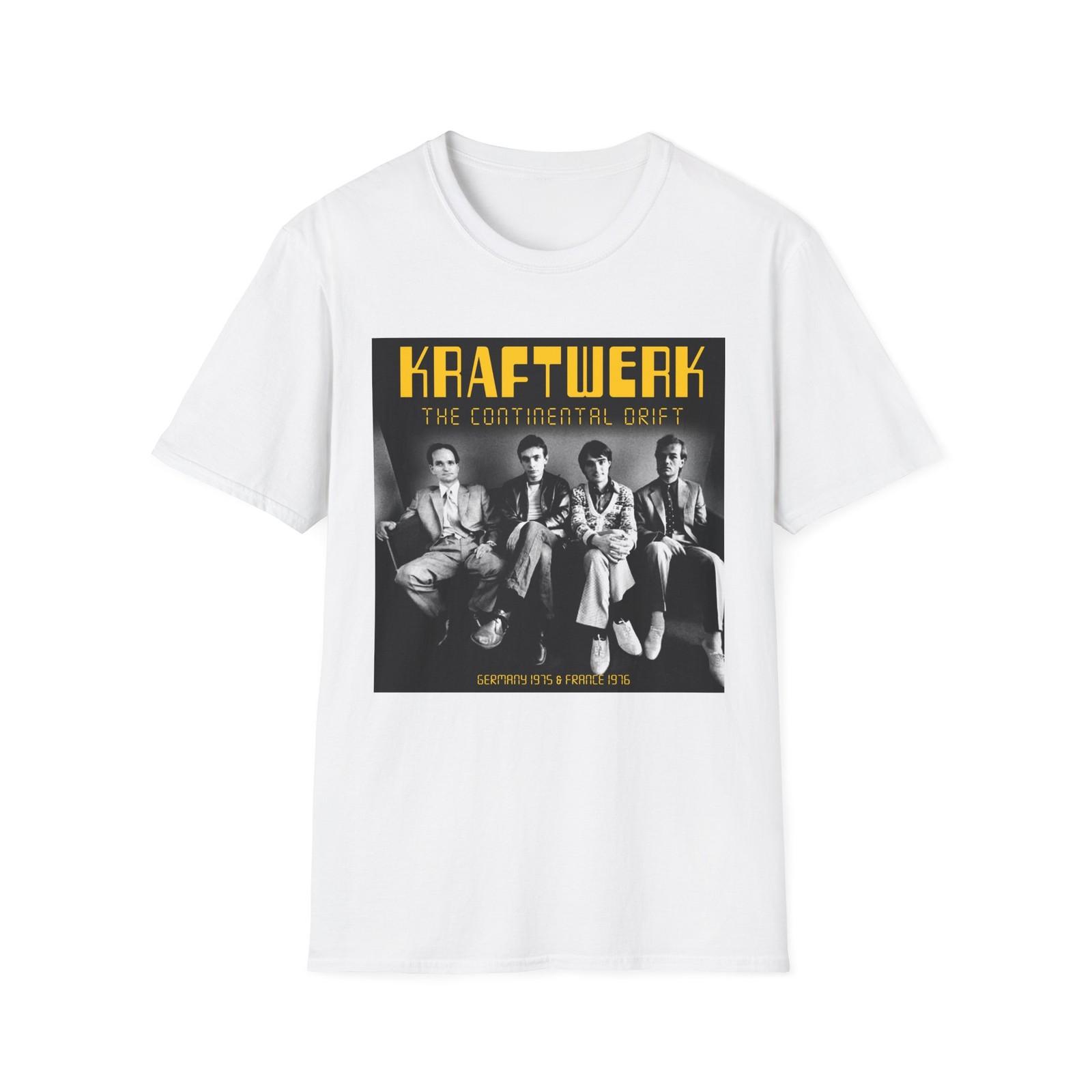 Kraftwerk German Electronic Unisex Adult Unisex Heavy Cotton Tee Unisex T-Shirt XXL