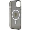 Etui Do iPhone 14 Plus Ferrari Translucent MagSafe Czarny