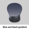Bilek Koruyucu Mouse Pad Silikon Bilek Desteği Kademe Değişimli Basit Kalınlaştırılmış Kaymaz Ergonomik Bilgisayar Mouse Pad