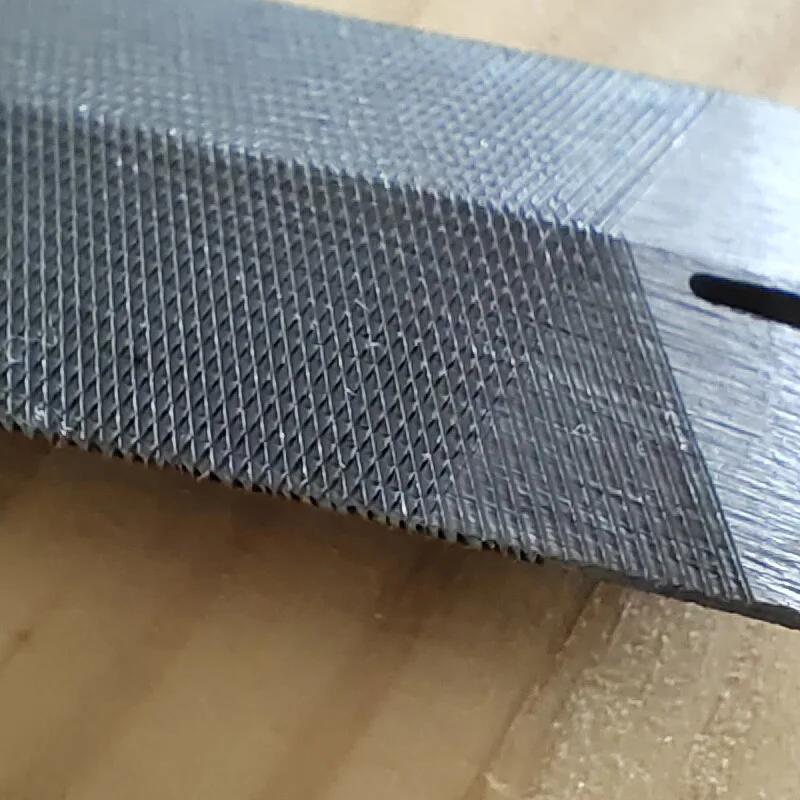 6 Inch Diamond Rhombic Saw File Triangle Metal File Bearing Steel Wood Rasp for Sharpening Saw Blade Woodworking Tools