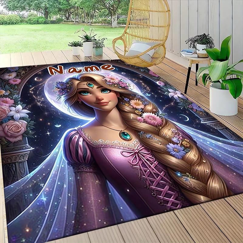 Custom Name Witchcraft Spellbound Magic Carpet Rug Customizable Soft Washable Anti-Slip Home Living Room Sofa Mats Personalized Rug. 0909354