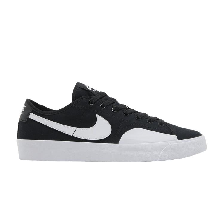 Nike Blazer Court SB Black White 36.5