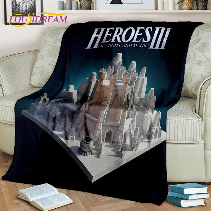 Heroes of Might and Magic Classics herní přikrývka, měkká přikrývka pro domácí ložnici pohovka pohovka piknik cestovní přikrývka do kanceláře