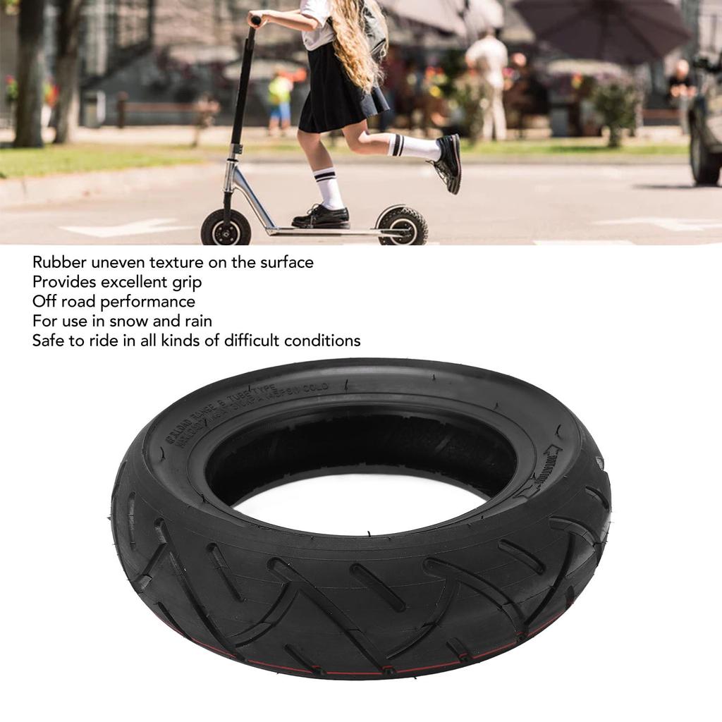 Electric Scooter Tire Inflatable Rubber Impact Resistance Replacement Electric Scooter Wheels