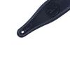 Leder Superweich E-Gitarrengurt Schwarz Levy's M17SS-BLK -