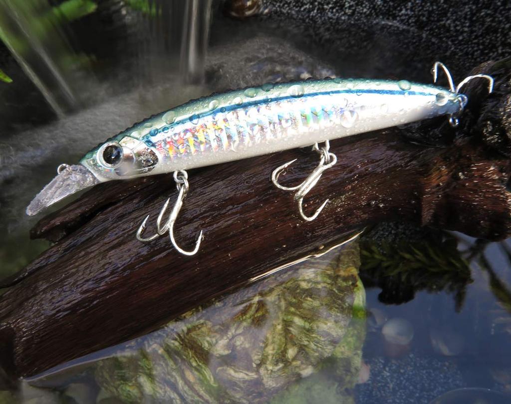[Seiran Lure] Sea Bass Lure Flounder Floating Minnow 110MD 19g