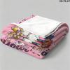 1PC Diddl Custom Name Patterned Flannel Blanket Suitable For All Seasons for Home Decor Warmth and Comfort Gifts Holiday Present