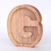 Wooden Letters Piggy Bank DIY Creativity Coin Banknotes Children's Money Box Funny Money Organizer Storage Box Home Decors