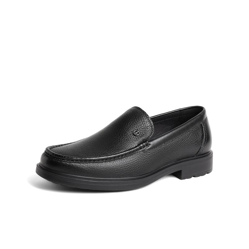 Senda Men s Slip-On Business Dress Shoes 38 чёрный