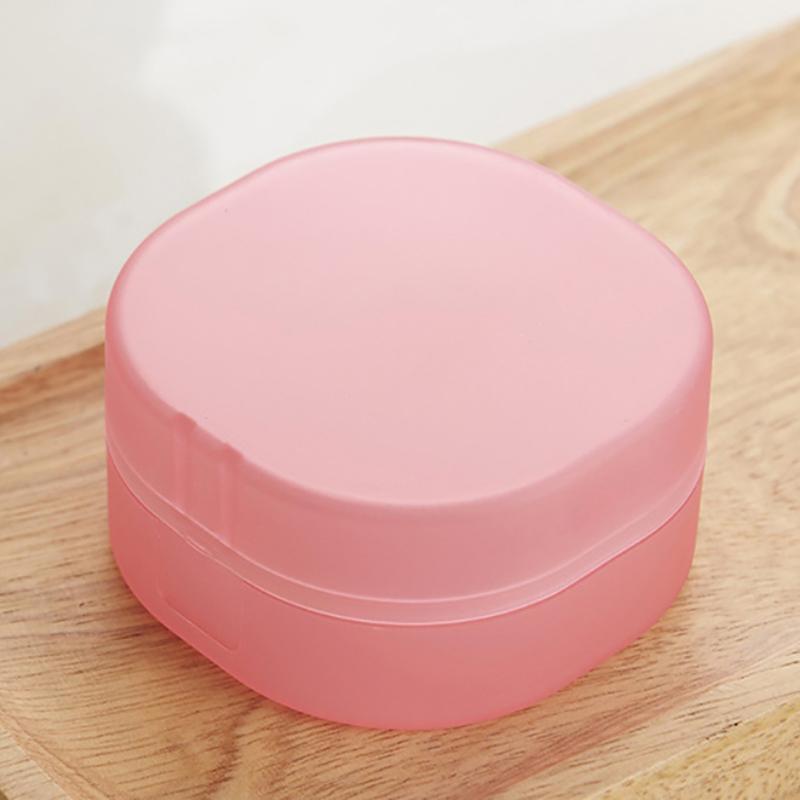 1Pc Round Travel Soap Box Creative Pp Bathroom Travel Waterproof Sealed Portable Soap Box With Lid Soap Rack Supplies
