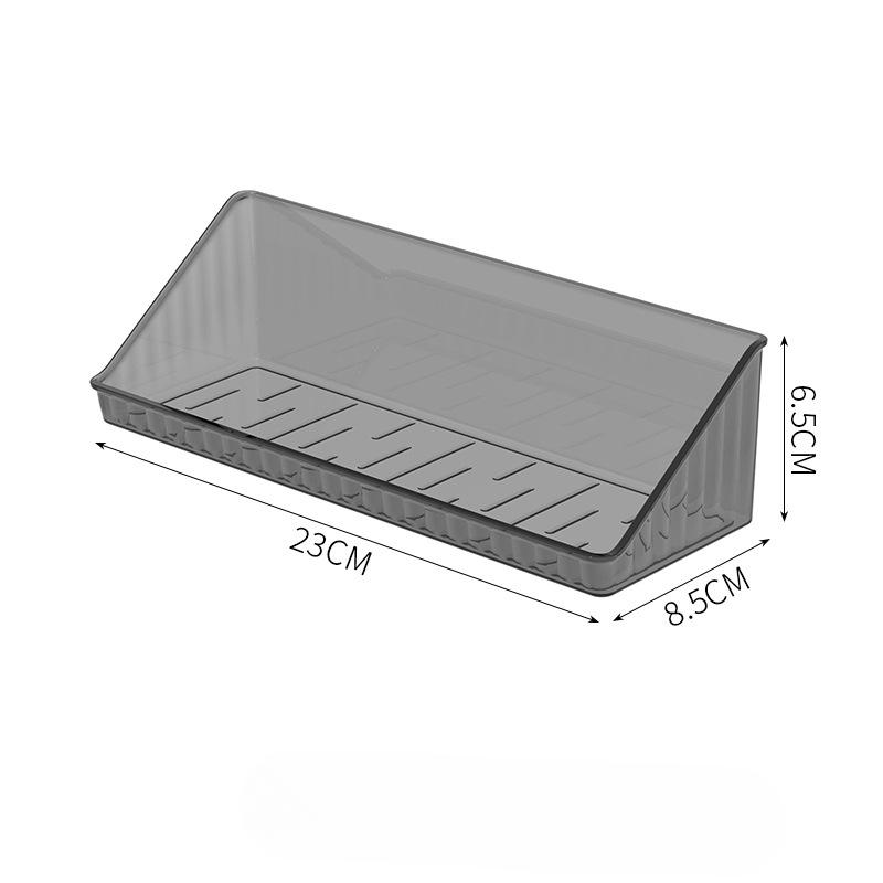 Koupelna Zrcadlo Skříňka Úložný box Nástěnný Neperforovaný Mycí stolek pro domácnost Kosmetika Odstraňovač kontaktních čoček Odkládací stojan na bavlnu