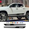 Car Stickers For Mitsubishi Triton L200 Barbarian Truck Graphics Stirpes Kit Styling Decor Decal Pickup Vinyl Auto Decoration