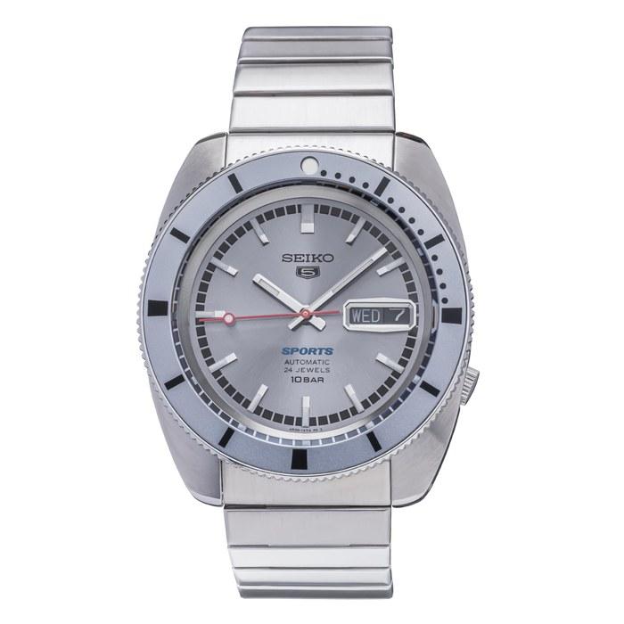 Seiko 5 Sports 'Ash Blue' 1968 Recreation Limited Edition - SRPL03K1. 46mm X 100mm X 14mm.
