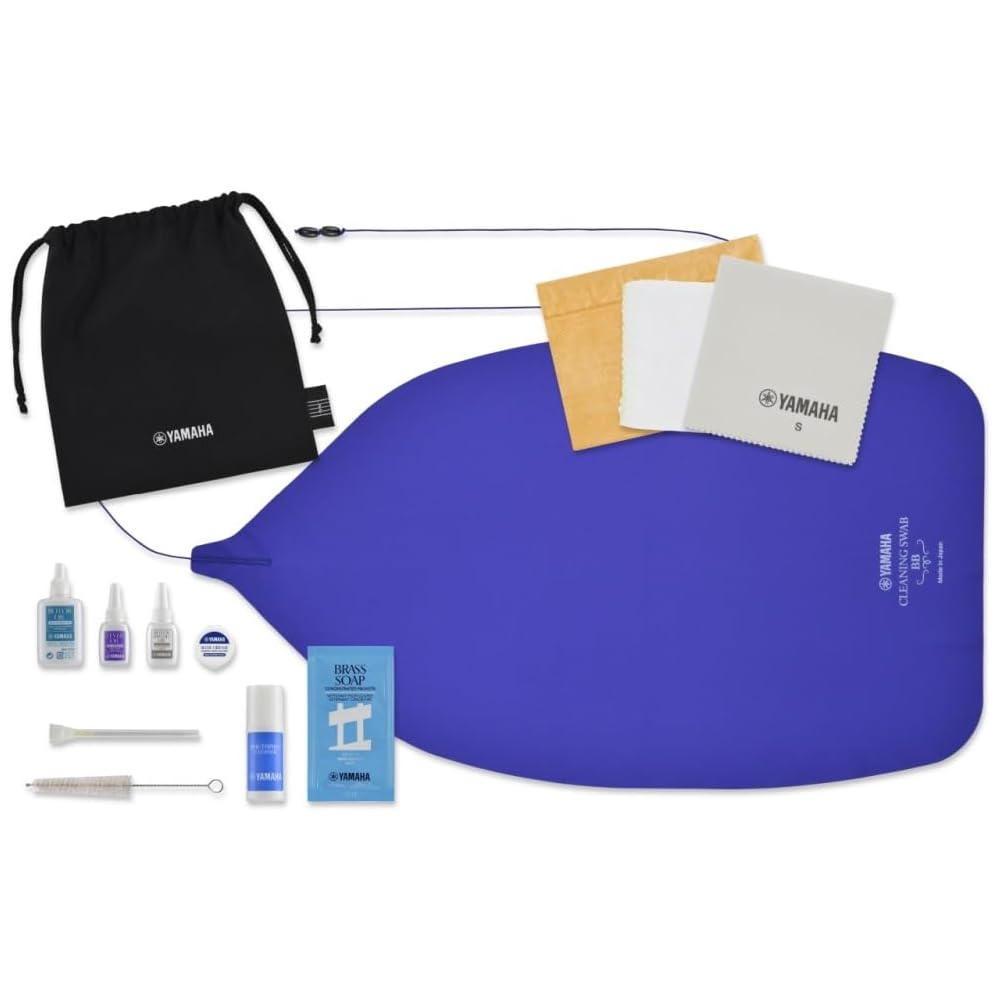 Yamaha KOSBBR6 Tuba Care Kit Essential Maintenance Tools for Brass Instruments