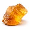 46.90 Quilates Ámbar Naranja Natural Sin Cortar en Bruto Gema Certificada Regalo Para Ella