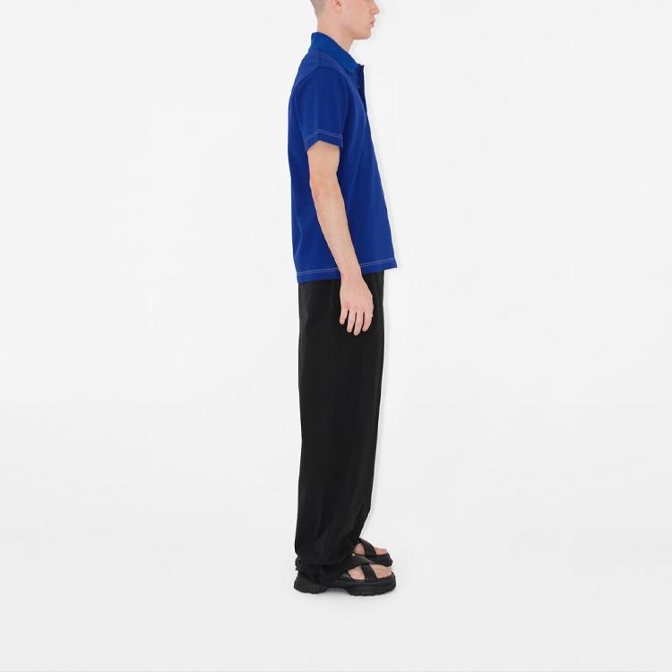 Burberry logo-embroidered polo shirt 80904911