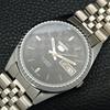 REFURBISHED SEIKO 5 AUTOMATIC MENS WATCH JAPAN MADE BLACK DIAL CUSTOM A440036-2 QV90-a440036