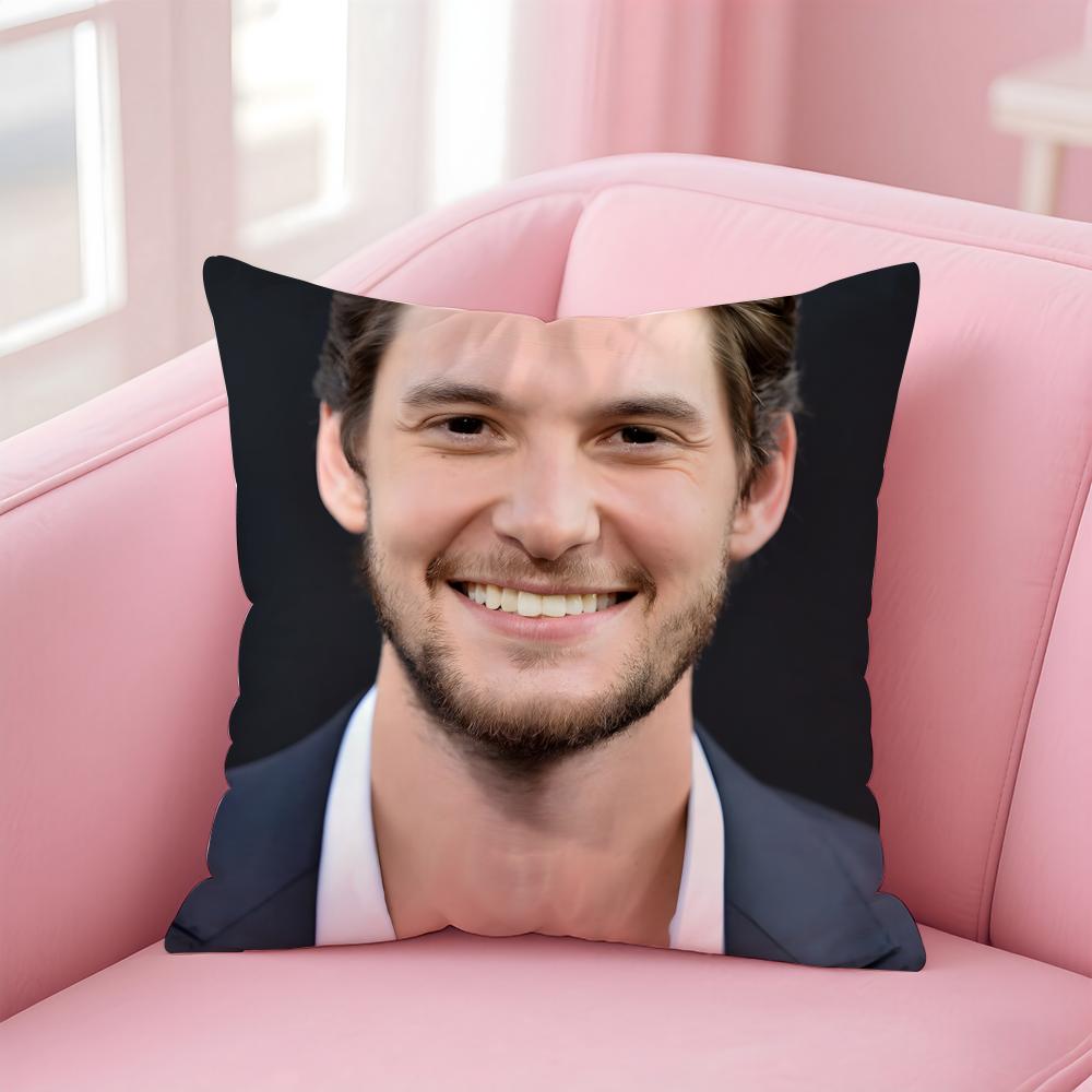 Cool B-Ben Barnes Cushion Cover Linen Pillowcase Cover Soft Decor For Sofa Home Room