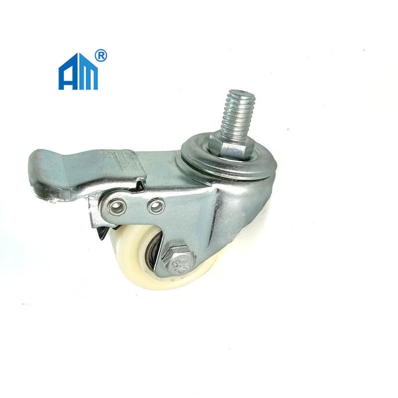 40f 60f 80f 100f 120f 150f Leveling Caster Wheels Showcase Nylon Caster Height Adjustable Castor Wheels