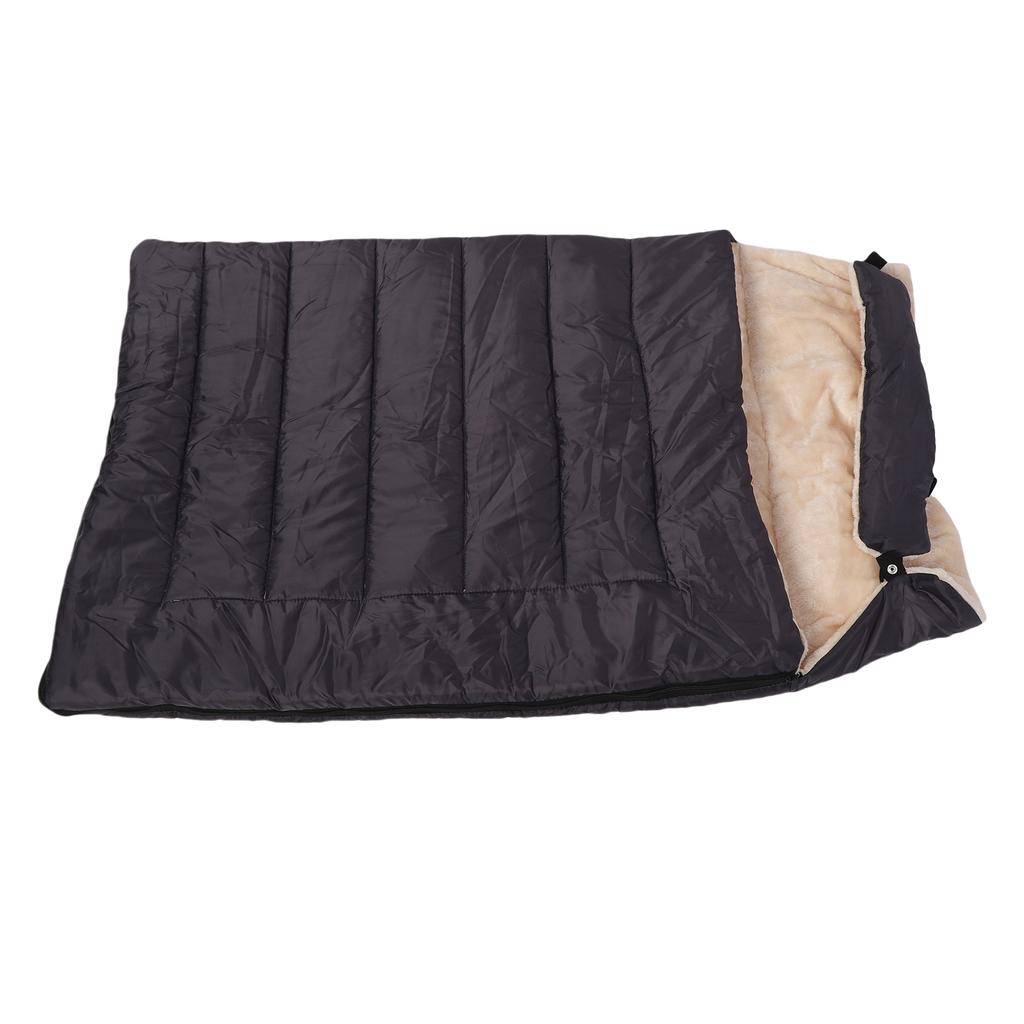 Saco de Dormir Cálido para Perro Impermeable Empacable Portátil Cama para Perro de Exterior con Almohada para Interior Exterior
