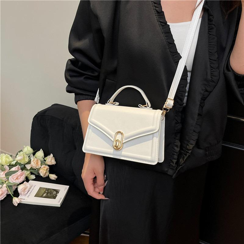 Fashion High-end Small Square Bag Summer New Niche Casual Commuter Messenger Bag Trendy Shoulder Bag