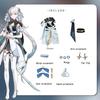 Wuthering Waves Thawborn Real Jinhsi Cosplay Costume Jinzhou Magistrate Jinhsi Dress Women Halloween Party Outfit