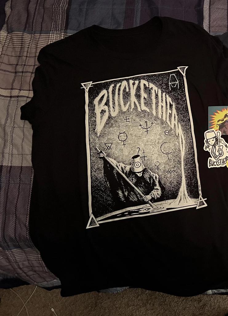 Secchio Raccoglitore Buckethead Uomo Donna T-shirt Unisex