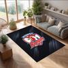 Sydney Roosters Kristall-Samt-Teppich Weich Anti?Rutschfeste Fußmatte Bequemer Wohnzimmer Schlafzimmer Dekor Teppich