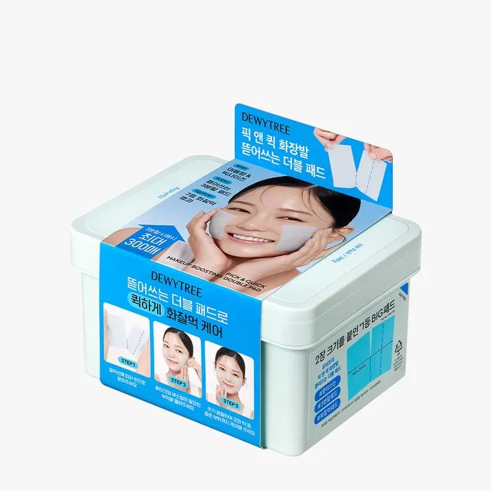 Pick & Quick Makeup Peel-Off Double Pad 100 Sheets