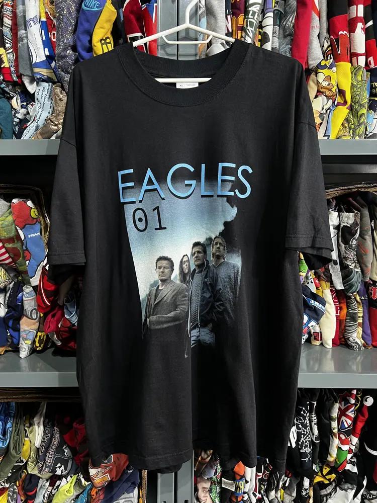 Винтажная футболка Eagles Rock band 2001 года Унисекс XL