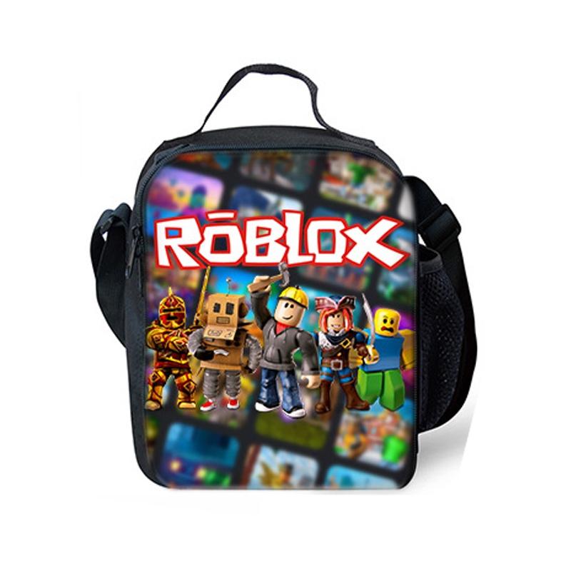 Plecak Roblox o dużej pojemności i z płynnie działającymi podwójnymi zamkami błyskawicznymi do szkoły i podróży
