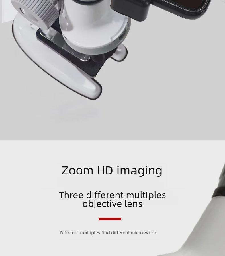 Children's Optical Microscope Set – 1200x HD for Science Experiments & Educational Use