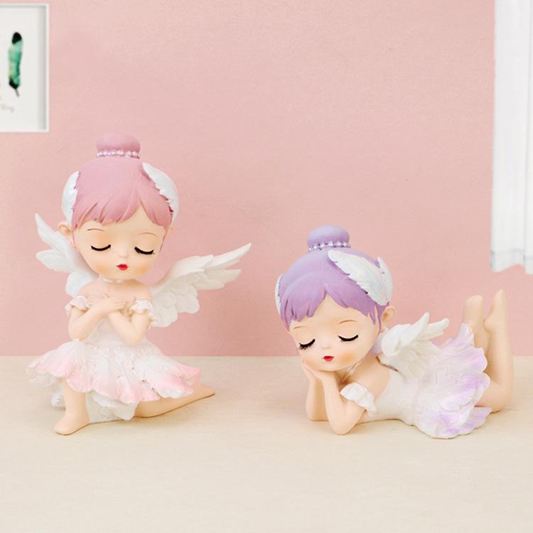 Nordic Ballet Girl Ornament for Car, Cake, or Desk Decoration