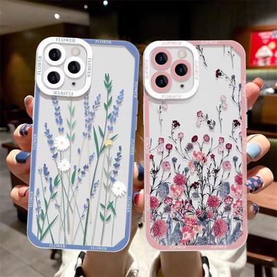 Puzdro INS Pretty Flowers z mäkkého TPU pre Motorola Moto G22 G30 G52 G53 G60 G32 G73 G72 G71 G60S G9 Play Plus EDGE 40 PRO