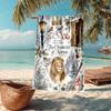 Ultra-Soft Beach Towel with The Chronicles of Narnia Theme,Ideal for Pool - Camping, Diving - Perfect Travel Essential, Vibrant Beach Towel.