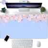 Modré třešňové květy Podložka pod myš Domácí počítačový stůl Velká PC podložka pod myš Umění Sakura Podložka pod klávesnici Mause Podložka na stůl Kancelářské doplňky