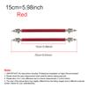 2psc Universal Racing Adjustable Front Rear Bumper Lip Splitter Support Bar / Pull Rod Kit Racing 75mm/100mm/150mm/200mm