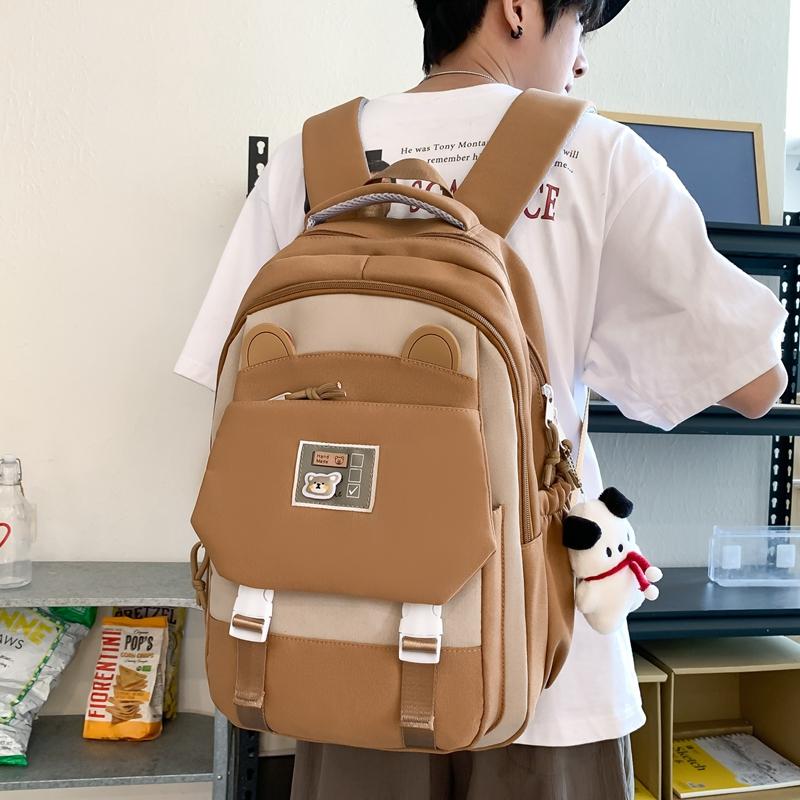 Студенческий школьный женский рюкзак большой емкости — фото 5