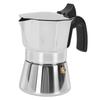 3/6 Cups Capacity Stovetop Coffee Maker Octagonal Design Stovetop Espresso Maker  For Camping