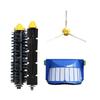 Aerovac Filterarm Seitenbürste Borsten Flexibler Schlägerbürste für iRobot Roomba 528 551 564 580 650 675 Staubsaugerzubehör