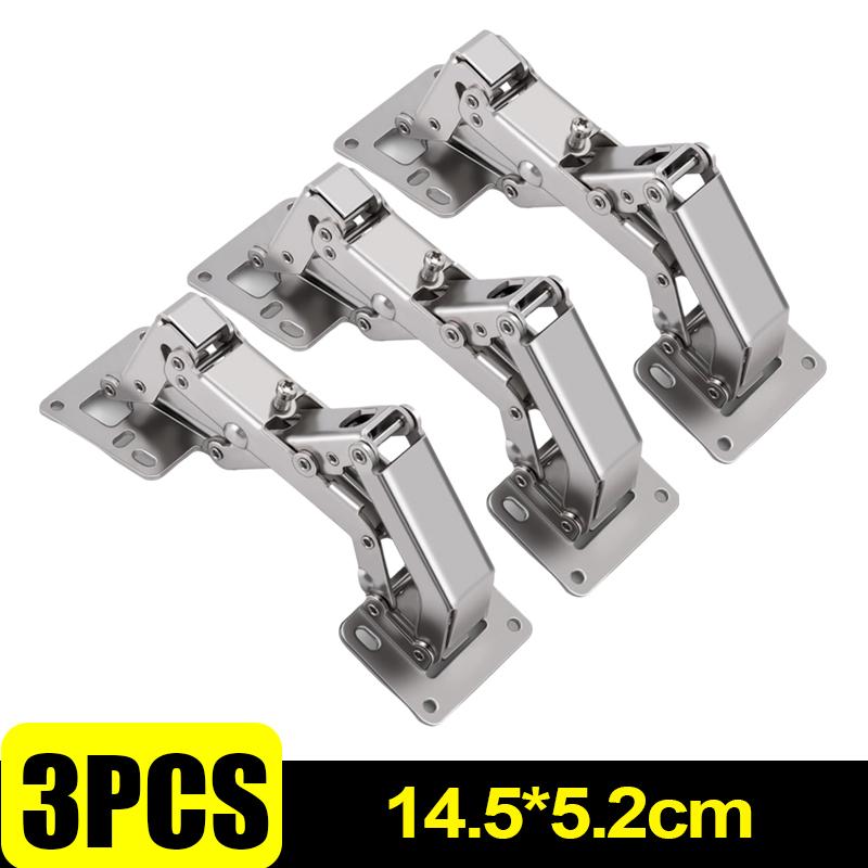 Adjustable Steel Cabinet Hinges 130-170 Degree Hydraulic Soft Close Hinges Kitchen Cupboard Doors Hinge Furniture Hardware
