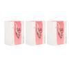 12Pcs Gift Bags Marry Me Heart Pattern Rose Gold Letters Soft Handle Reusable Party Bags for Wedding Engagement