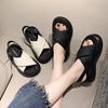 The 2025New Style of Sandals for Women Is Fashionable,High-end,Thick-soled,Versatile,Casual Roman Shoes and Simple Women's Shoes