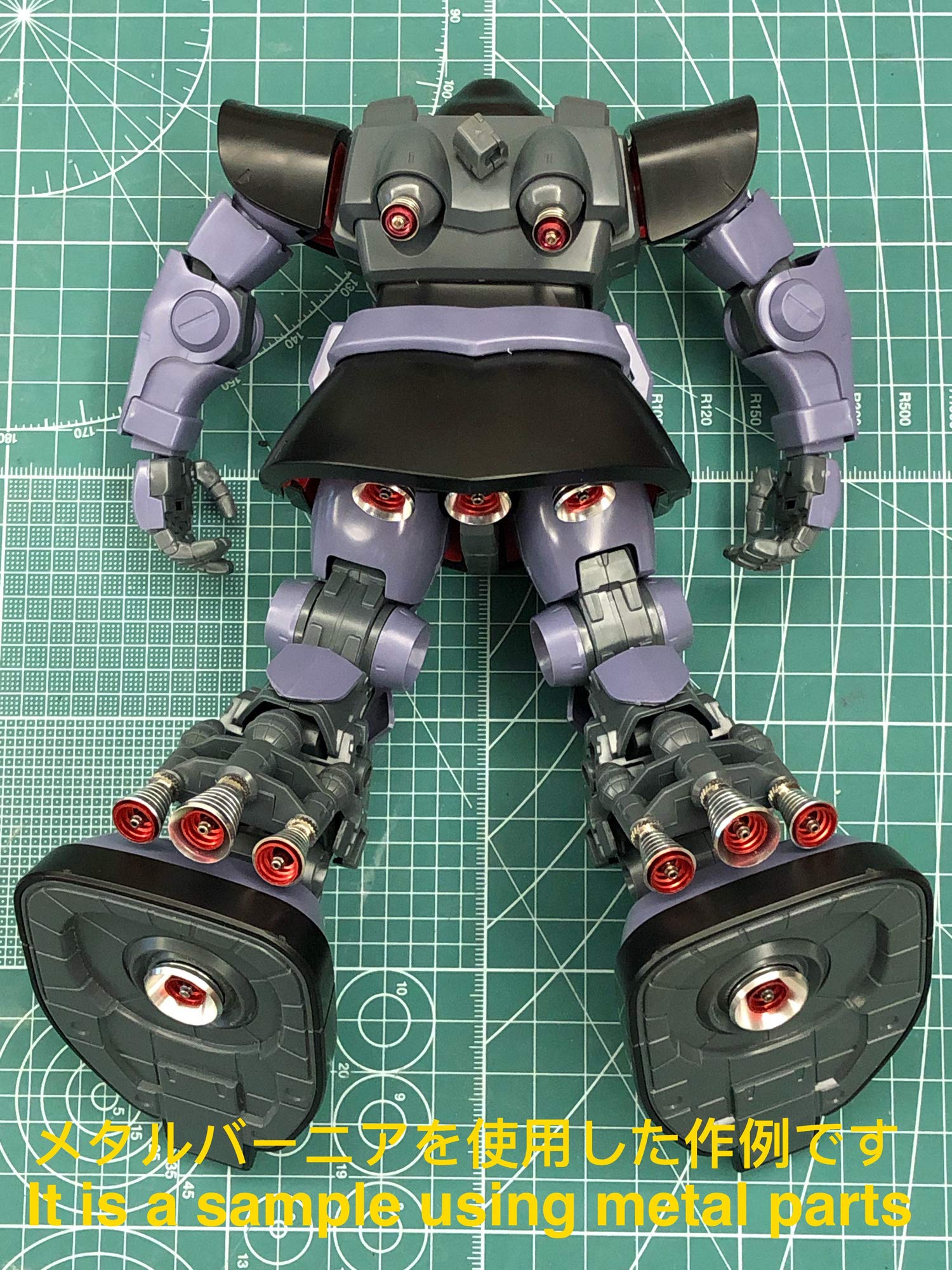 

MG 1/100 Mobile Suit Gundam Dom, Rick Dom, and Dowadge Modification Metal Vernier Set (Dom) [Parallel Import]