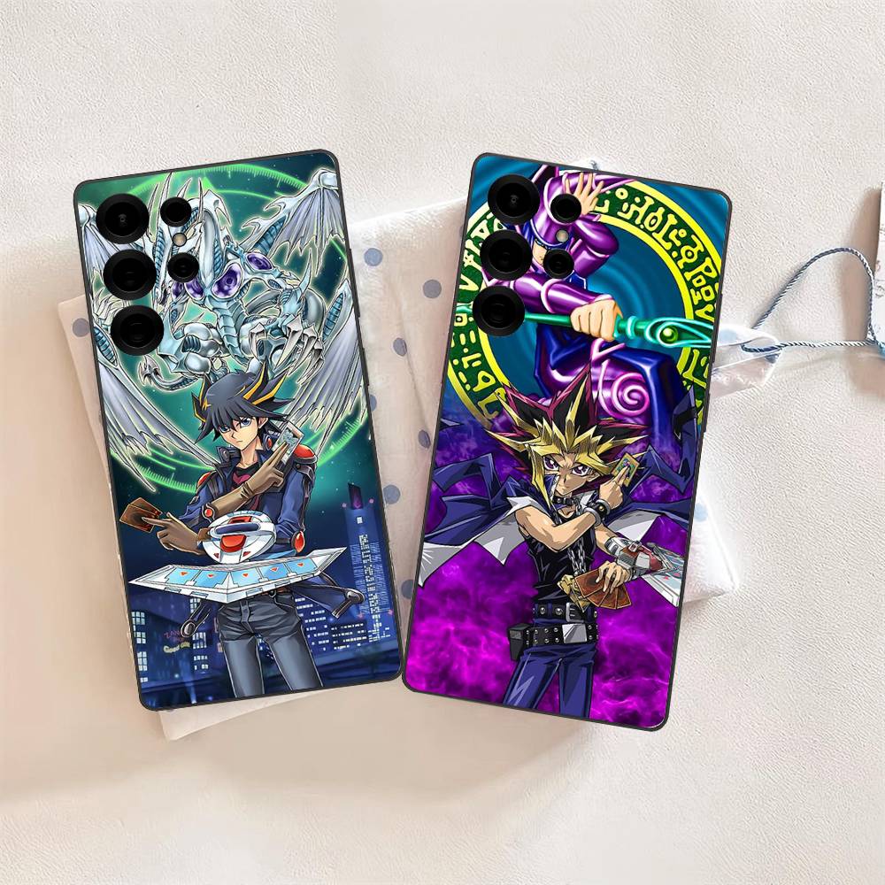 Classic Anime Yu Gi Oh Phone Case For Samsung S 24 Fe 25 Ultra Plus 20 Lite 21 30 22 23 24 22 Ultra 5G Fundas