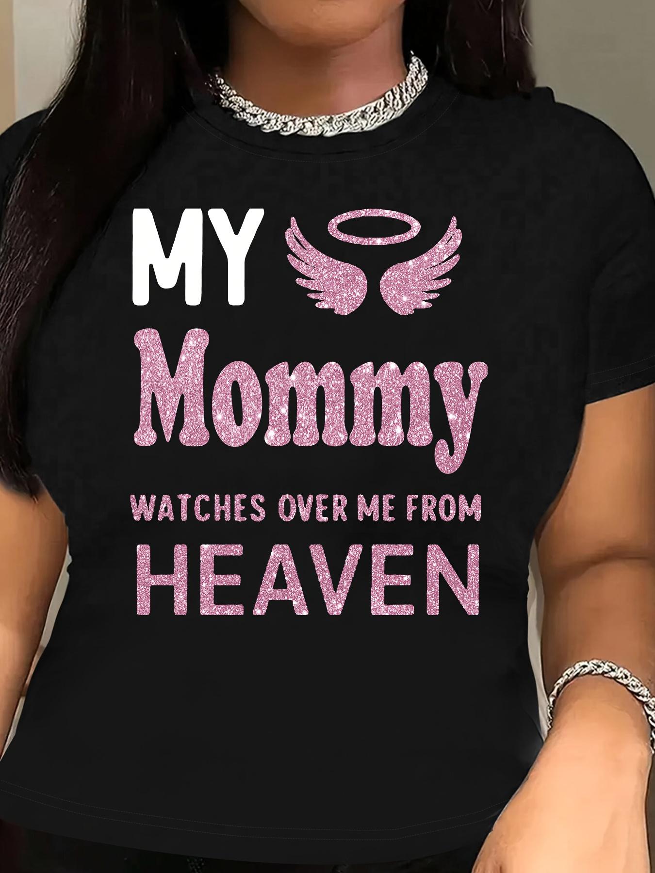 Memorial Mommy Angel Wings T-shirt M
