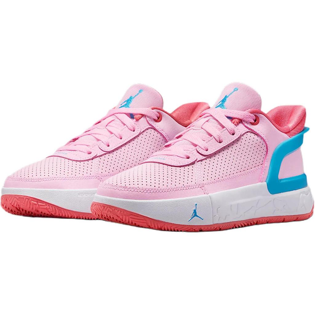 Air Jordan Den 1 EasyOn GS Růžová pěna Dětské tenisky Růžovo-Slaná bílá Modrá-Blesková FQ1306-600