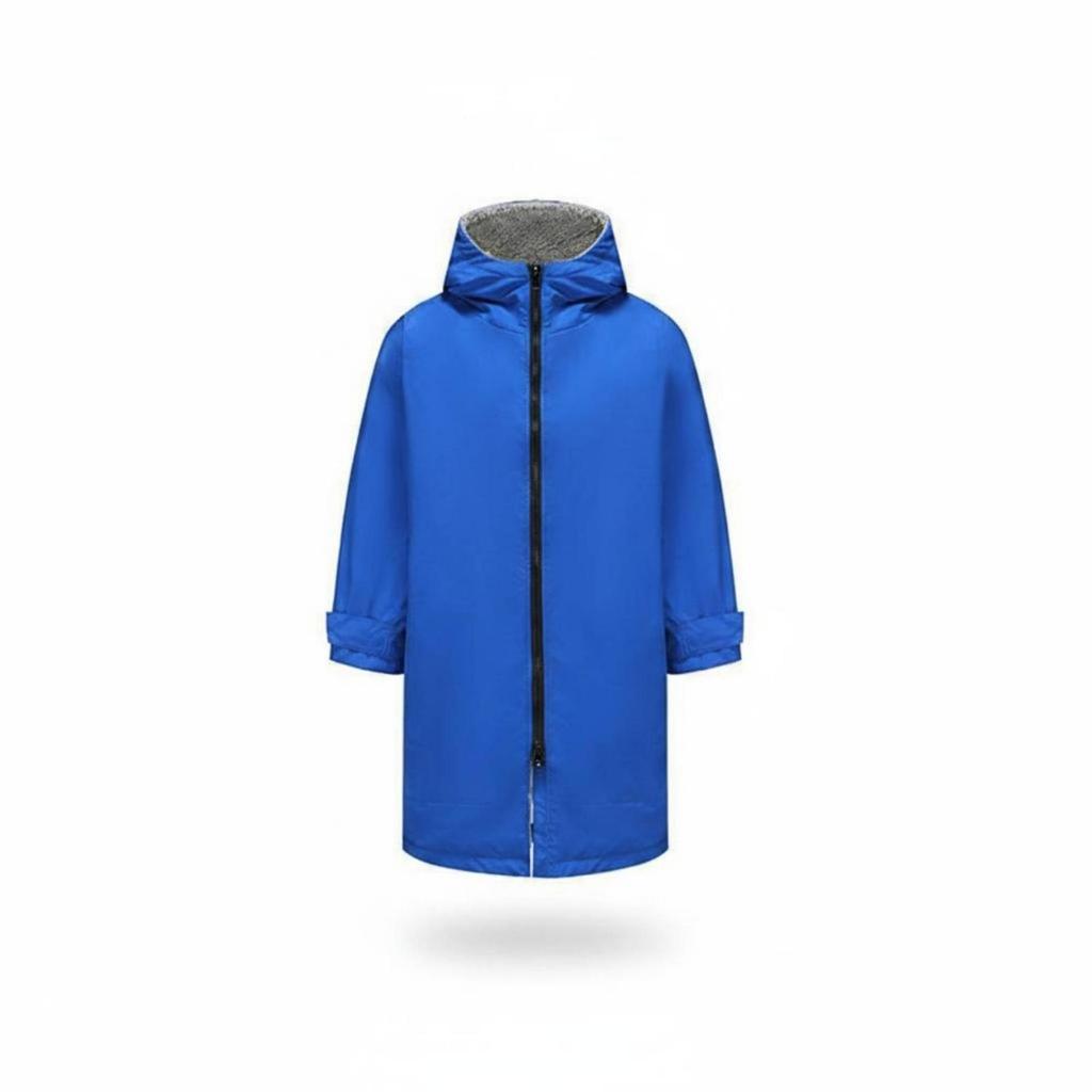 Hooded Changing Robe Warm Surf Poncho Thick Windproof