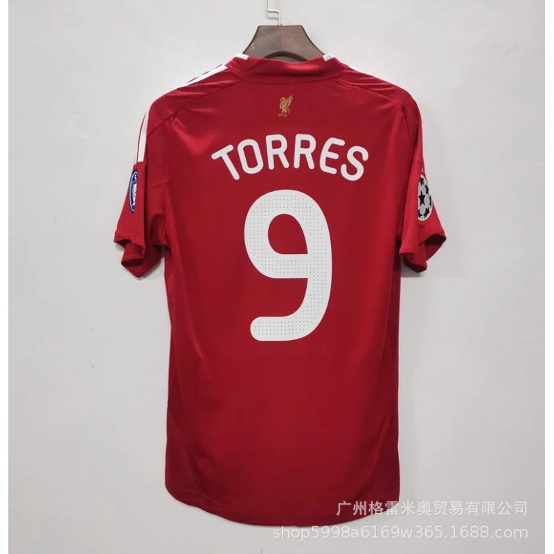 88-91 Home Jersey Vintage No. 8 Gerrard No. 9 Torres Football Jersey 01-03 Lisbon 28C Ronaldo