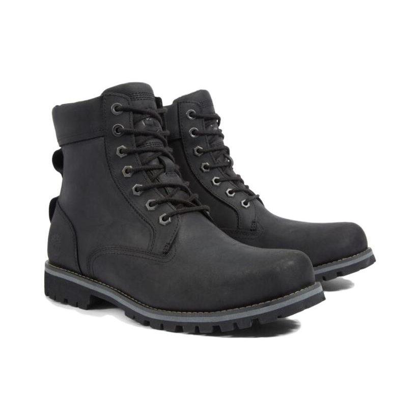 Timberland Stivali Robusti Impermeabili II da 6 Pollici 'Nero Pieno Grana' A2KTV015